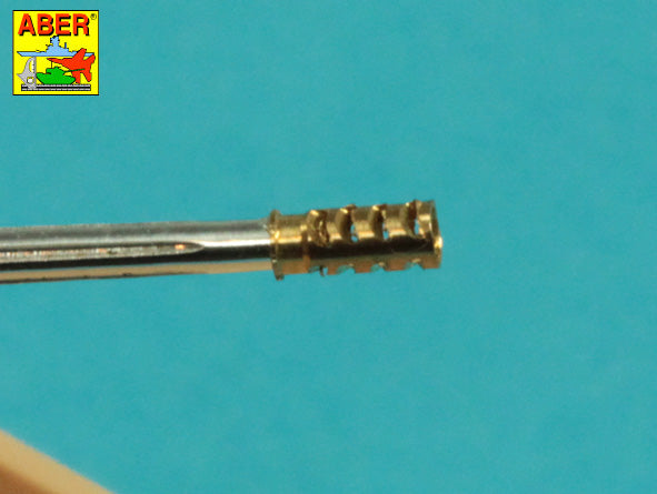 Aber 25mm M242 Ribbed Chain Gun & 7.62mm M240 Barrels Bradley 1:35
