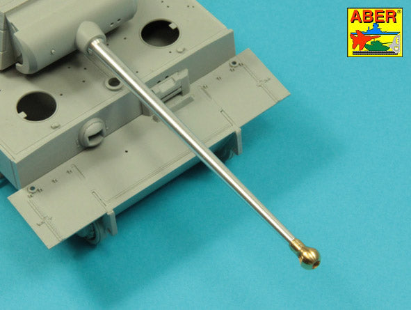 Aber 7.5cm Barrel Single Baffle Muzzle Tiger I Ausf.H2 1:35