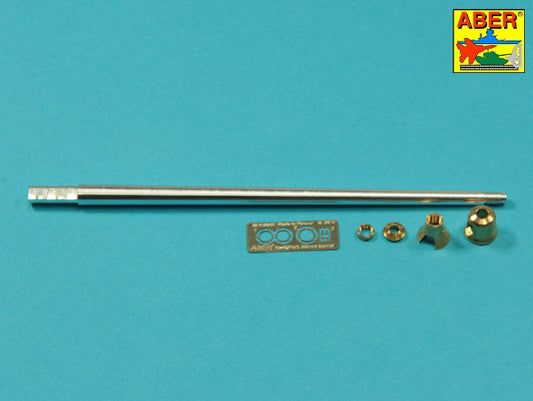 Aber German 8.8cm One-Part Pak 43/3 L/71 Barrel Jagdpanther 1:35