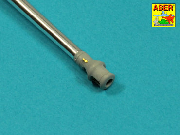Aber German 75mm KwK 40 L/48 Barrel Pz.IV G/H/J No Muzzle Brake 1:35
