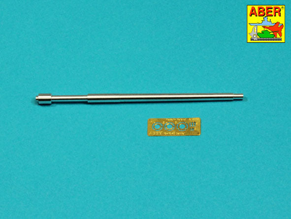 Aber German 75mm KwK 40 L/48 Barrel Pz.IV G/H/J No Muzzle Brake 1:35