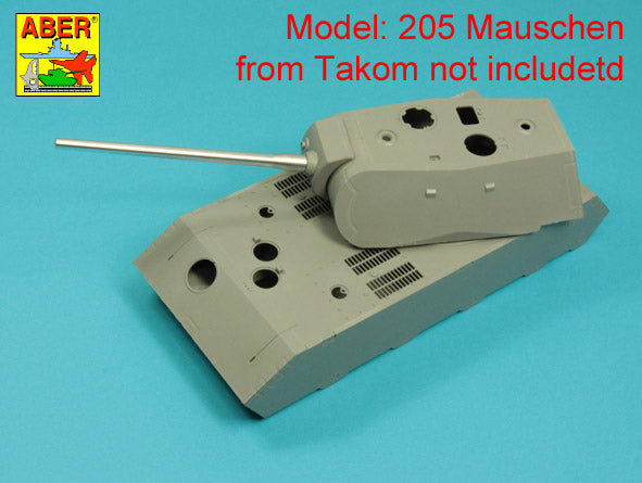 Aber ABR35L331 1:35 Barrel 128mm KwK 44 L/55 for Typ 204 Mauschen