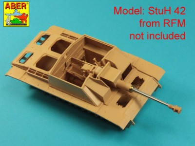 Aber 7.5cm Barrel for Kwk 40 L/48 without Muzzle Brake StuG 1:35