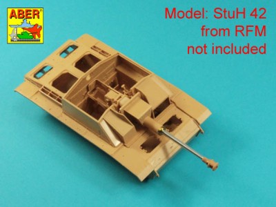 Aber 7.5cm Barrel for Kwk 40 L/48 without Muzzle Brake StuG 1:35