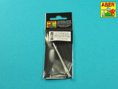 Aber ABR35L338 1:35 Barrel for British Sherman VC "Firefly" without muzzle brake