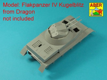 Aber ABR35L342 1:35 German 3CM Flak 103 two barrels for "Kugelblitz" tanks