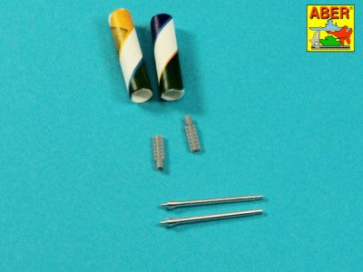 Aber ABR35L342 1:35 German 3CM Flak 103 two barrels for "Kugelblitz" tanks