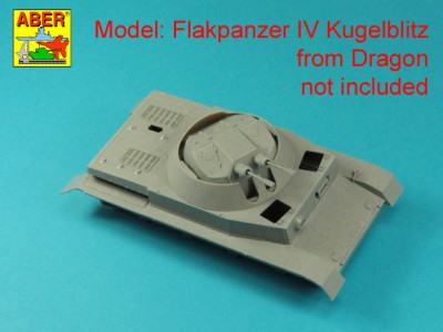 Aber ABR35L342 1:35 German 3CM Flak 103 two barrels for "Kugelblitz" tanks