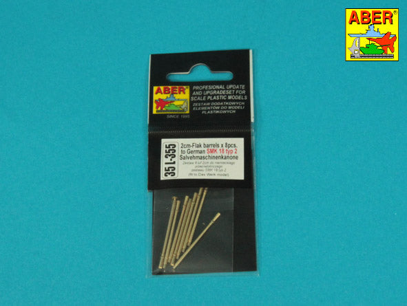 Aber ABR35L355 1:35 2cm 8 barrels to SMK 18 typ 2 Salvehmaschinenkanone
