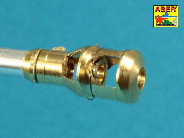 Aber German 75mm Barrel KwK40L/48 Early Muzzle Brake 1:35