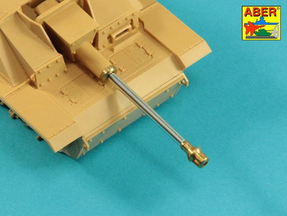 Aber German StuK.40 L/48 7.5cm Barrel Early Muzzle Brake 1:35