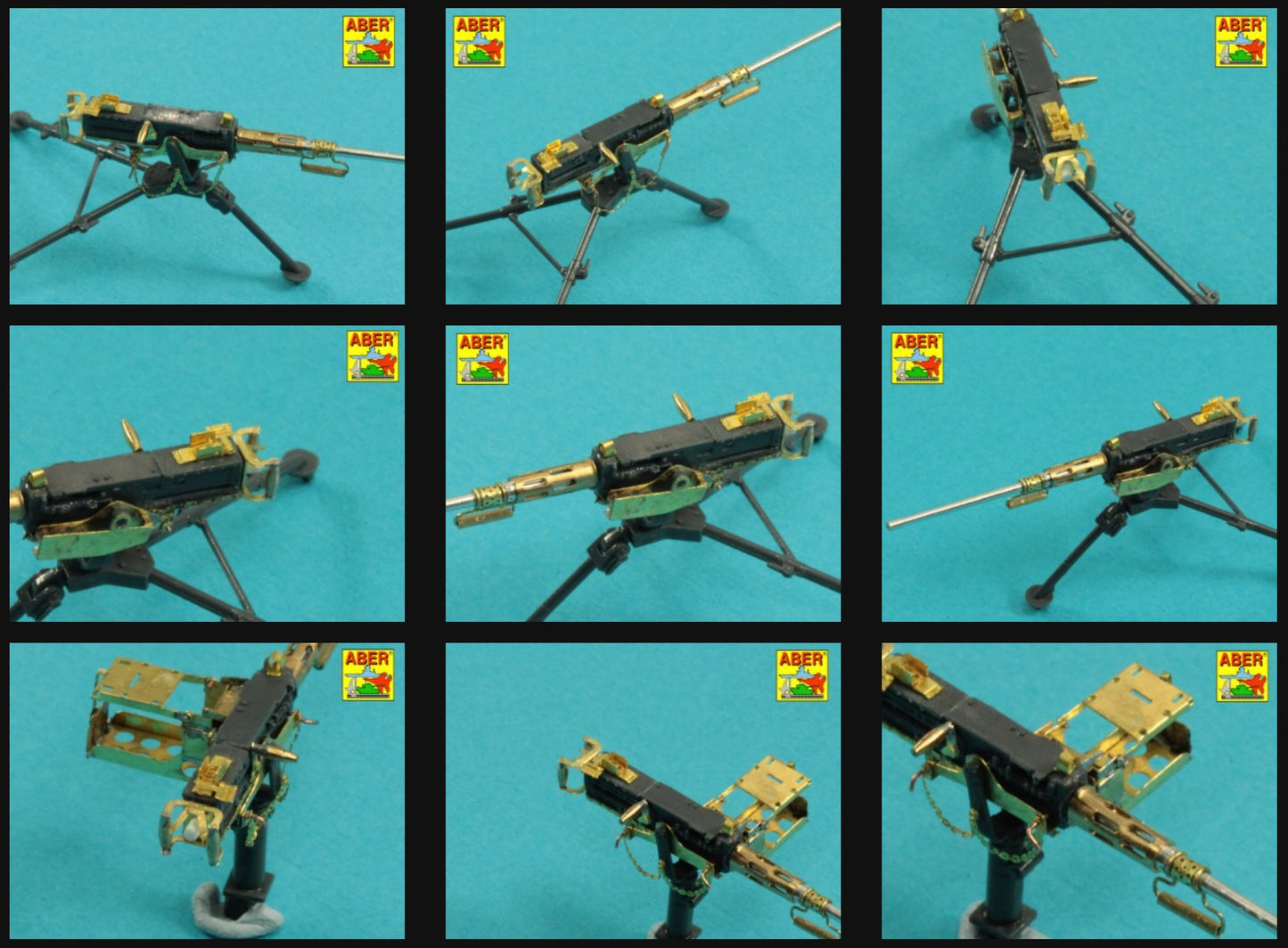 Aber ABR35L91 1:35 EARLY Barrel for M2 Browning '50 in