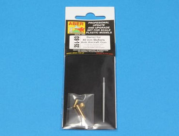 Aber Barrel for 40mm Bofors Anti-Aircraft Gun All Models 1:35
