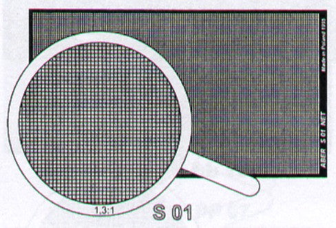 Aber ABR35S01 1:35 Net 0,5 x 0,5 mm