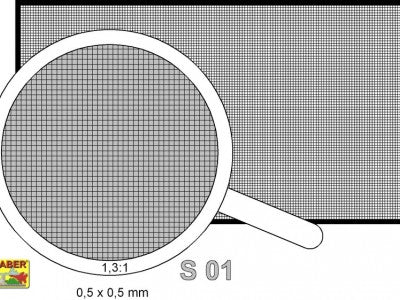 Aber ABR35S01 1:35 Net 0,5 x 0,5 mm