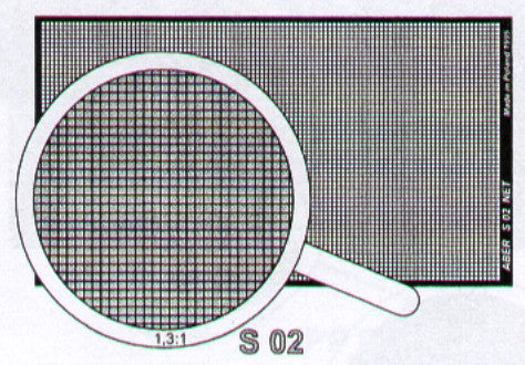 Aber ABR35S02 1:35 Net 0,7 x 0,7 mm