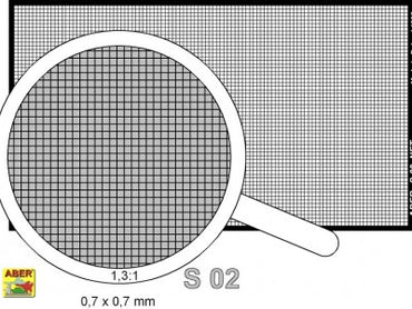 Aber ABR35S02 1:35 Net 0,7 x 0,7 mm