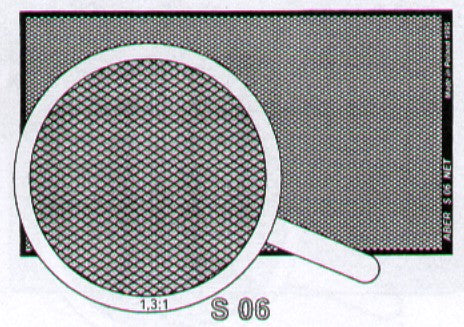 Aber ABR35S06 1:35 Diamond Mesh medium Net 1,2 x 0,8 mm
