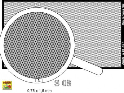 Aber ABR35S08 1:35 Diamond Mesh small