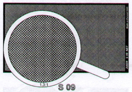 Aber ABR35S09 1:35 Square Mesh Net 0,75 x 0,75 mm