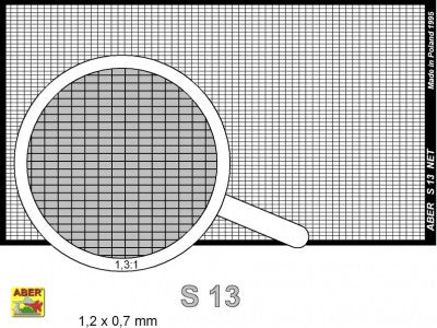 Aber ABR35S13 1:35 Oblong Mesh medium Net 1,2 x 0,7 mm