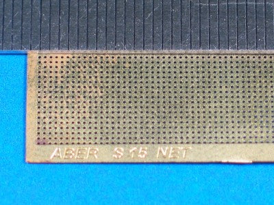 Aber ABR35S15 1:35 Fine Mesh Drilled plate 0,6 mm