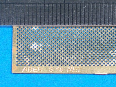Aber ABR35S18 1:35 Fine Mesh Drilled plate 1,0 mm