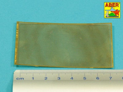 Aber ABR35S18 1:35 Fine Mesh Drilled plate 1,0 mm