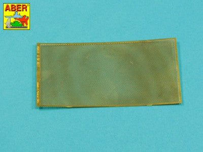 Aber ABR35S18 1:35 Fine Mesh Drilled plate 1,0 mm
