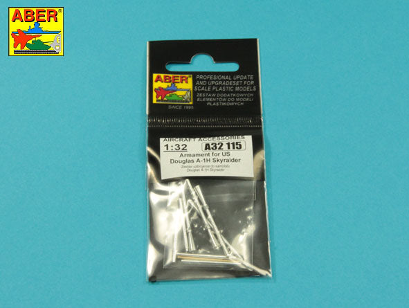 Aber ABRA32115 1:32 Armament for US Douglas A-1H Skyraider