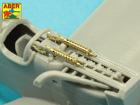 Aber ABRA72001 1:72 Set of two barrels for lMG 08/15 "Spandau"
