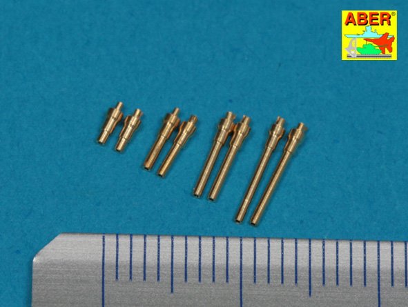 Aber ABRA72005 1:72 Set of 8 turned cal .50