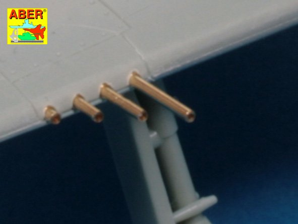 Aber ABRA72005 1:72 Set of 8 turned cal .50