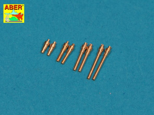 Aber ABRA72005 1:72 Set of 8 turned cal .50
