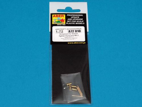 Aber ABRA72010 1:72 Armament for Hawker Hurricane Mk.II Hispano 20mm x 4