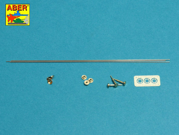 Aber Set of Radio Aerials R-113 for Soviet Tanks T-54/55 1:35