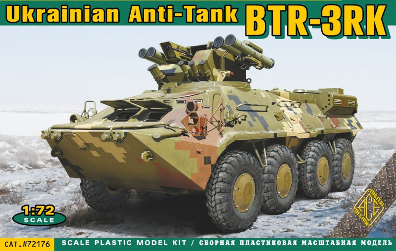 Ace ACE72176 1:72 Soviet BTR-3RK AT APC