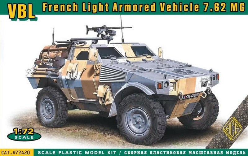 Ace ACE72420 1:72 VBL French Light Armored vehicle) short ch