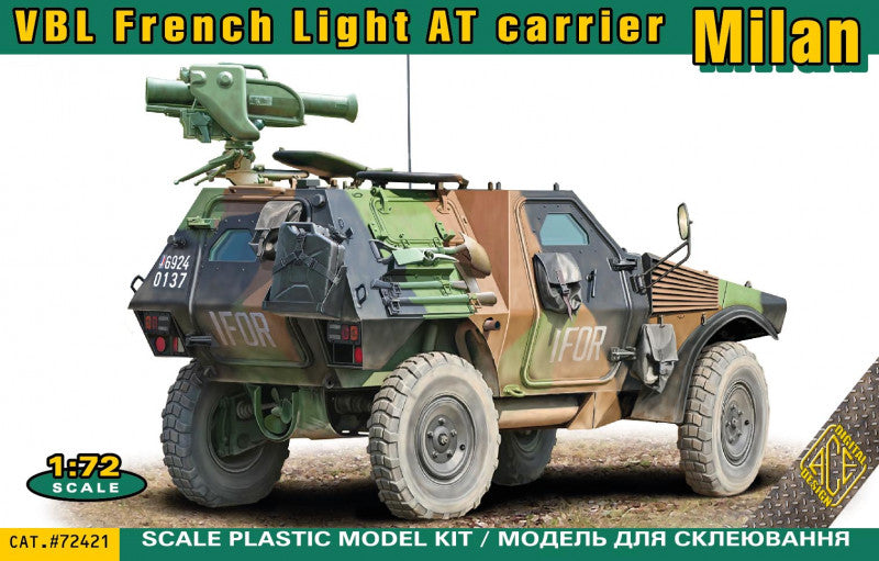 Ace ACE72421 1:72 Milan VBL Franch Light AT carrier