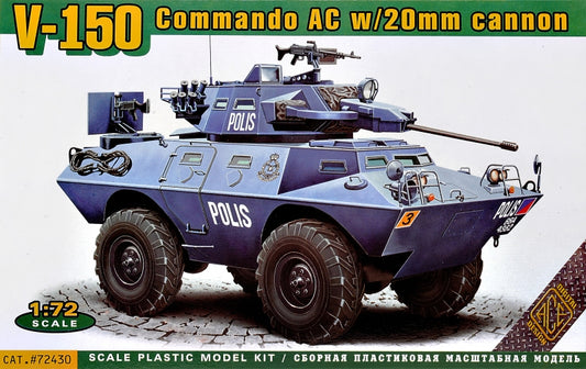 Ace ACE72430 1:72 LAV-150 APC w/20mm and 90mm Guns