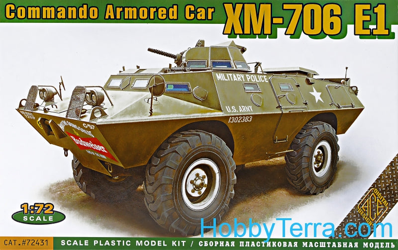 Ace ACE72431 1:72 XM-706 E1 Commando armored car