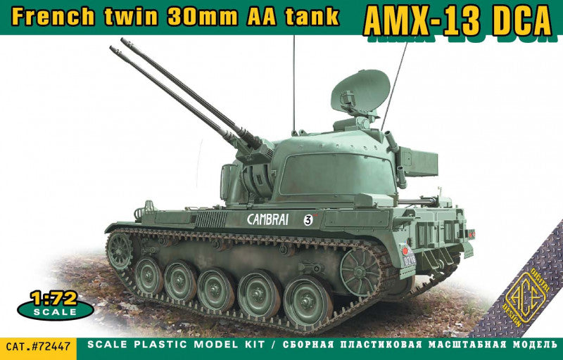 Ace ACE72447 1:72 AMX-13 DCA French twin 30mm AA tank