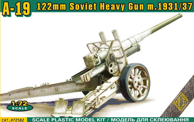 Ace ACE72582 1:72 A-19 122mm Soviet heavy gun mod.1931/37