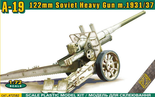 Ace ACE72582 1:72 A-19 122mm Soviet heavy gun mod.1931/37