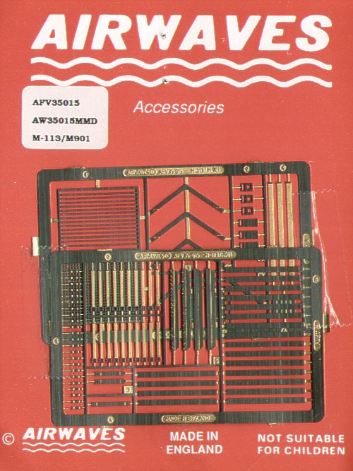Airwaves (etched) AEC35015 1:35 APC M113/M901