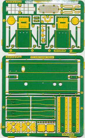 Airwaves (etched) AEC35082 1:35 GMC 2 1:2 6x6 Truck