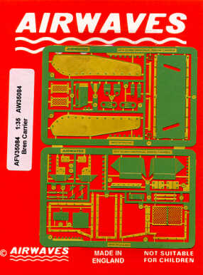 Airwaves (etched) AEC35084 1:35 Universal Bren Carrier Mk.II