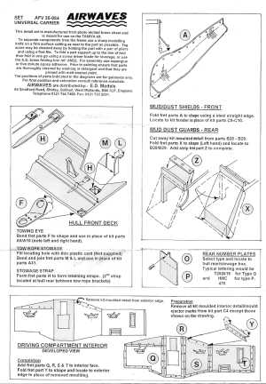 Airwaves (etched) AEC35084 1:35 Universal Bren Carrier Mk.II