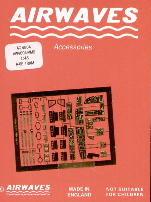 Airwaves (etched) AEC48004 1:48 Grumman A-6E TRAM