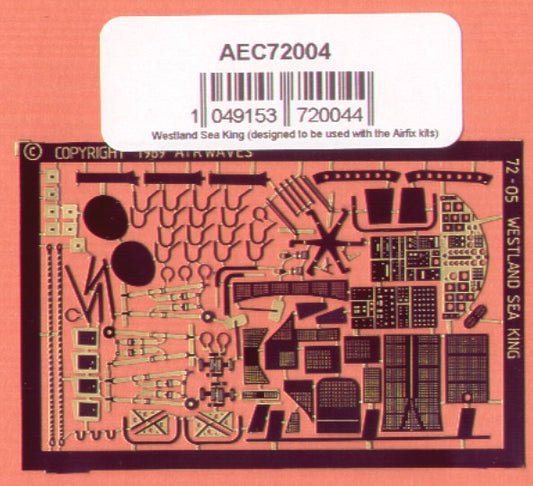 Airwaves (etched) AEC72004 1:72 Westland Sea King